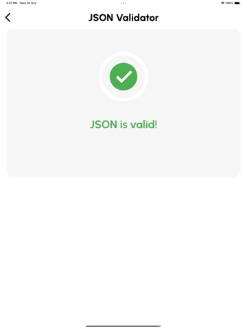 JSON Tools: XLSX CSV to JSON iPad screenshot