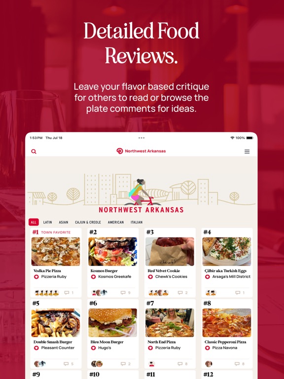 OnlyPlates iPad screenshot 1 - Food & Drink app