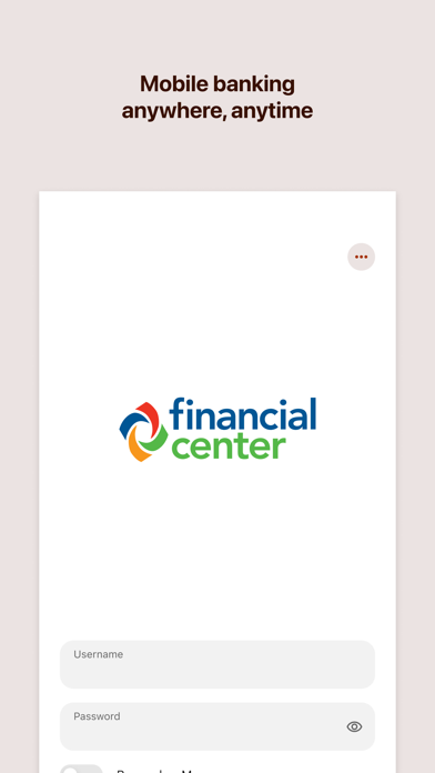 Financial Center First CU iPhone screenshot 1 - Finance app
