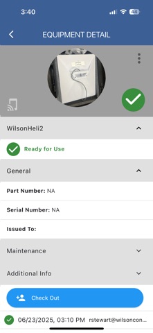 ATIS II iPhone screenshot