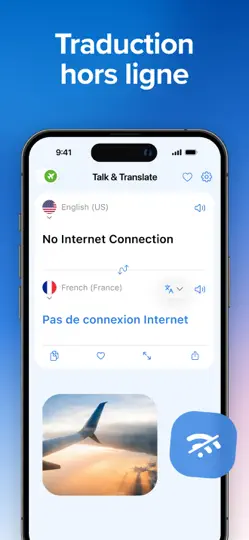 Capture d'écran de Talk & Translate AI Translator sur iPhone 4