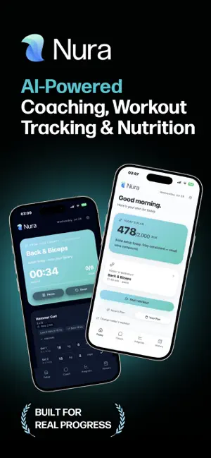Nura Fit: AI Fitness Planner screenshot 1