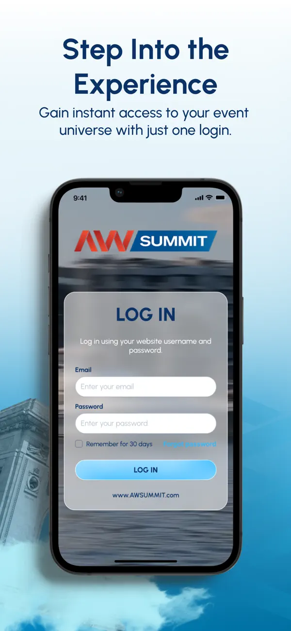 Screenshot #1 pour AWSummit