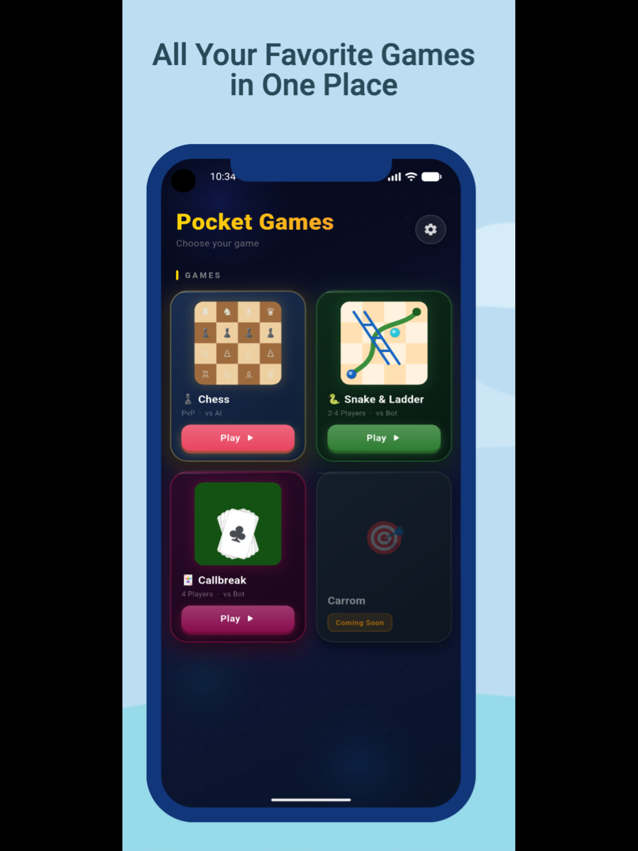 Pocket Games - All Board Games screenshot 8