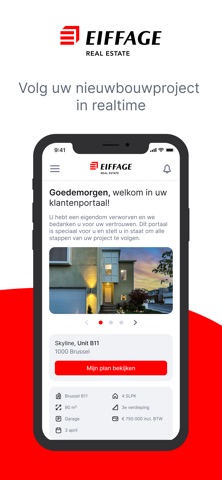 Eiffage Real Estate Belgium screenshot