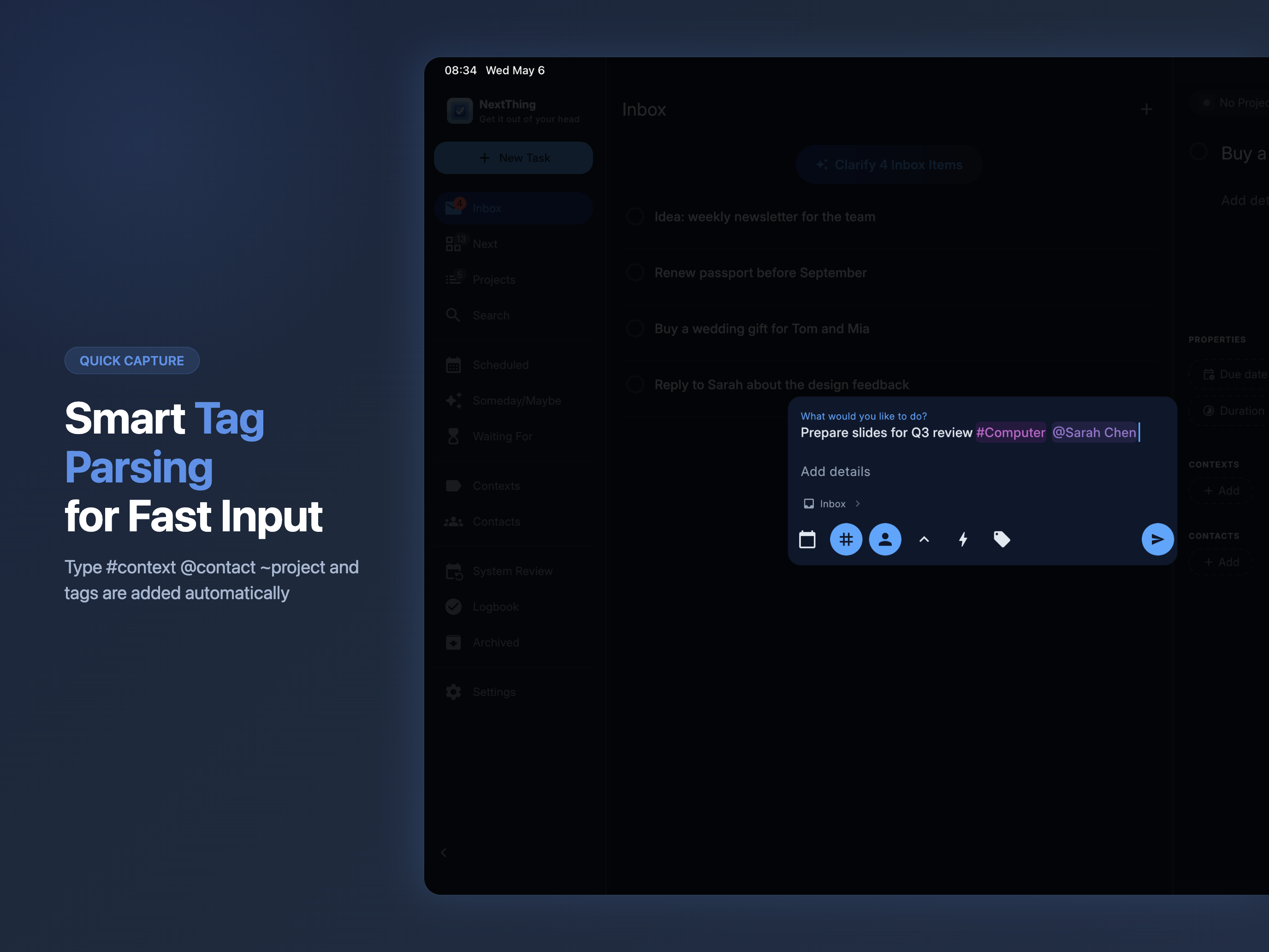 NextThing: GTD To-Do List screenshot 11
