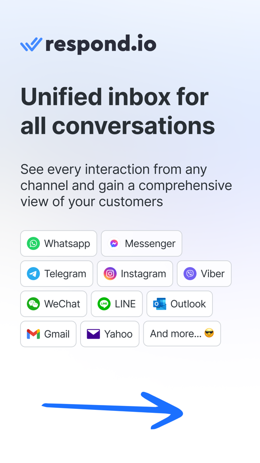 #1. respond.io - Inbox (iOS) 由: Rocketbots