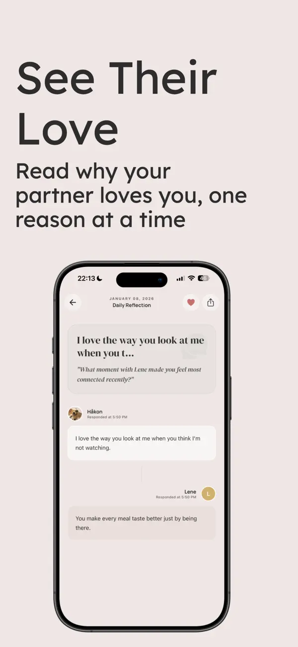 Screenshot #3 pour Couple Tracker: 365 Reasons