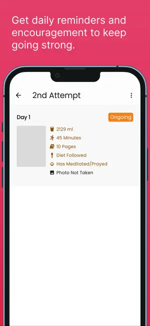 75 Medium Challenge Tracker screenshot 4