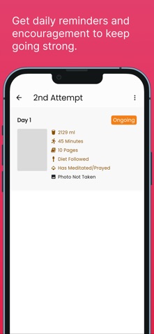 75 Medium Challenge Tracker screenshot