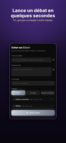 CLASH U&I iPhone screenshot