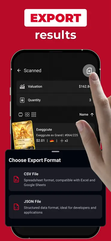 Trading Card Scanner MonPrice screenshot 6 of 6