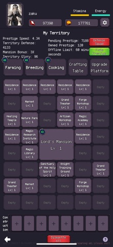 Spiritbone: Idle Necromancer iPhone screenshot