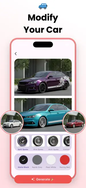 AI Car Tuning & Modify Design screenshot 2