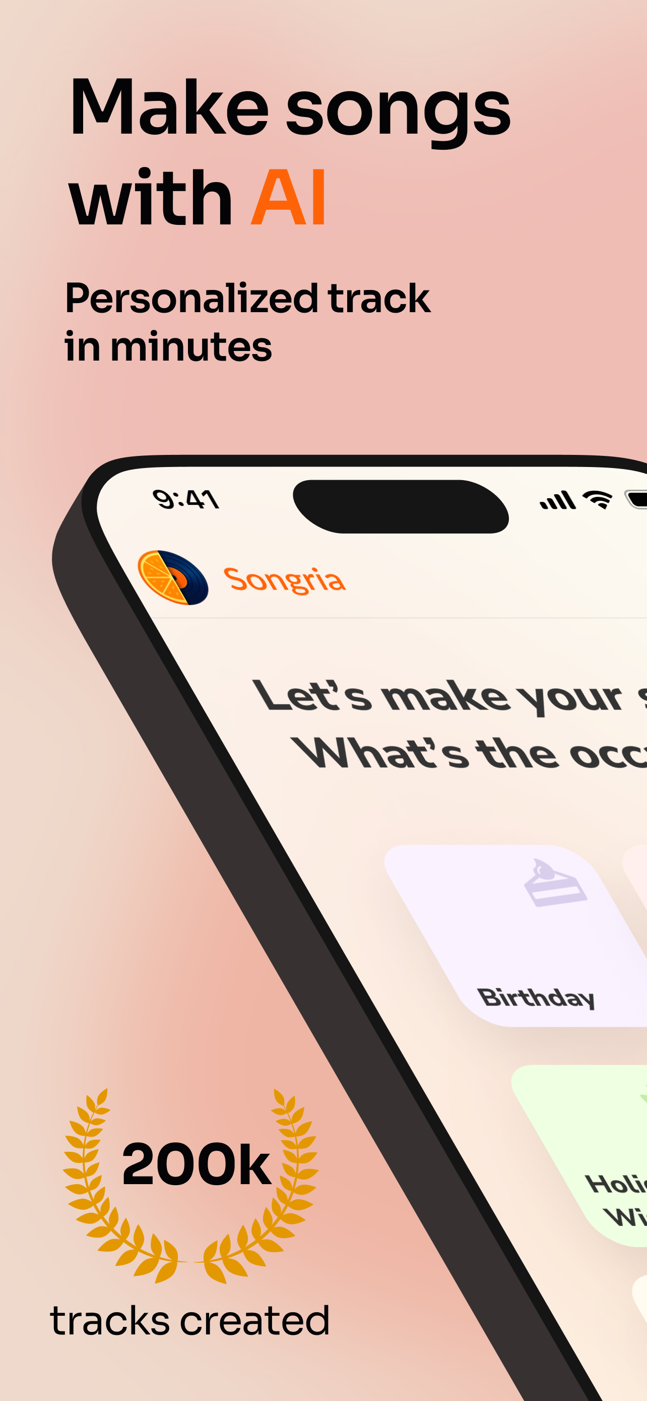 Songria — AI Song Generator