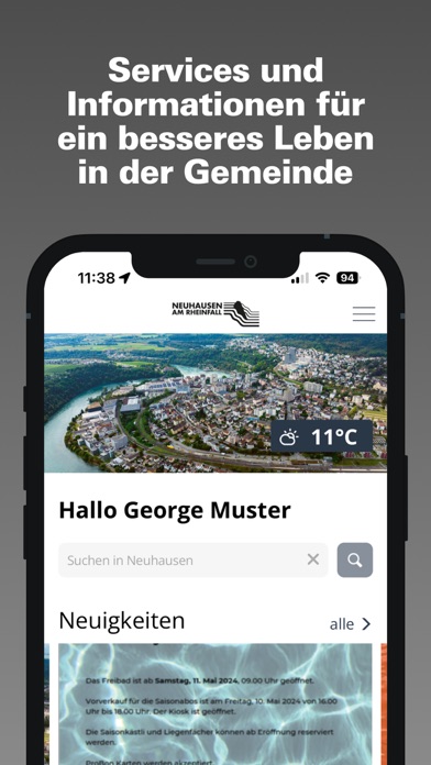 Neuhausen am Rheinfall Screenshot