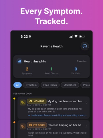 DogMD - AI Pet Health Advisor iPad screenshot