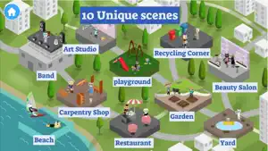 Kittyland: Interactive Rhymes screenshot 1