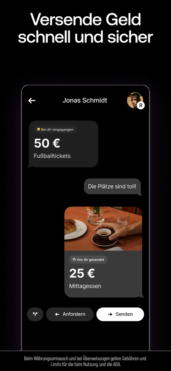 Revolut iPhone App Screenshot 9 – Finanzen