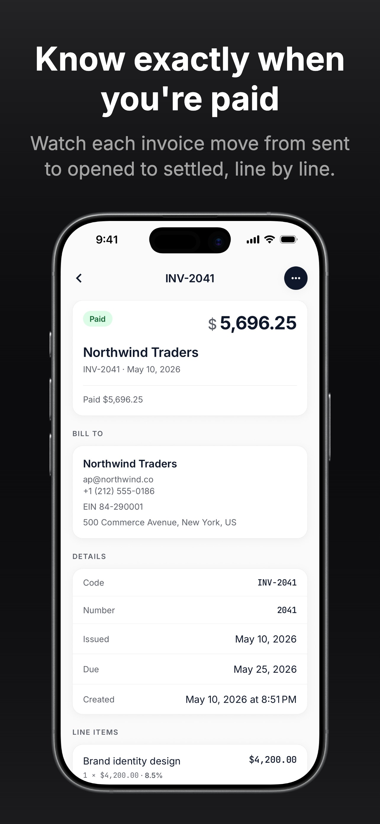 Quickbill: Invoice & Quotes screenshot 3