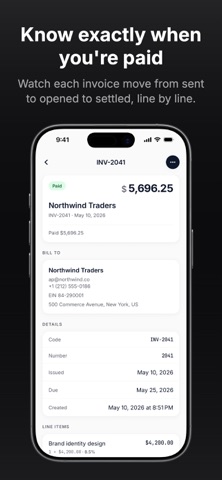 Quickbill: Invoice & Quotes iPhone screenshot