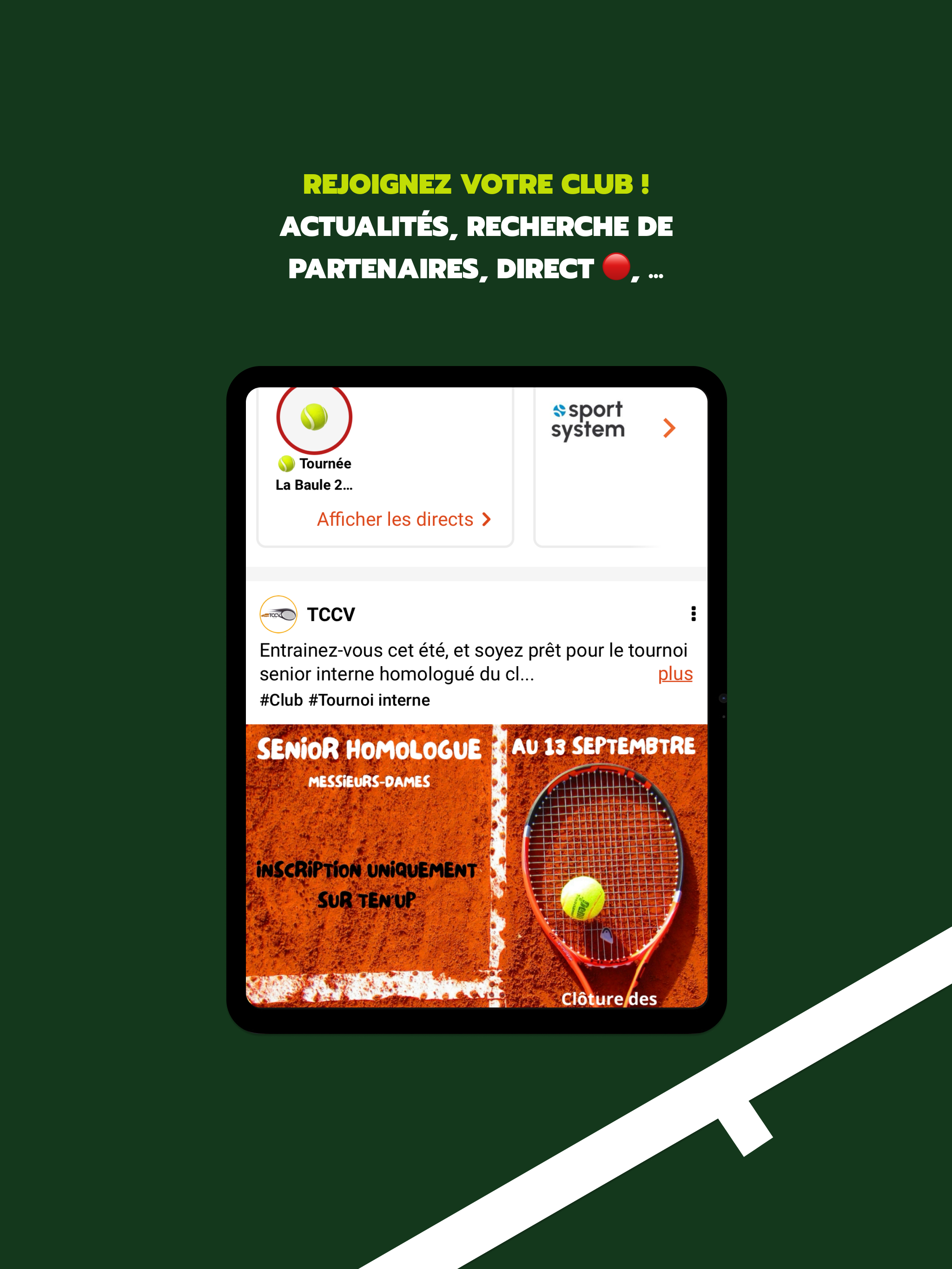 Tennisngo : Le Tennis Connecté