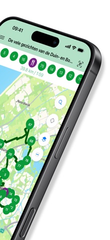 Fietsroutenetwerk screenshot