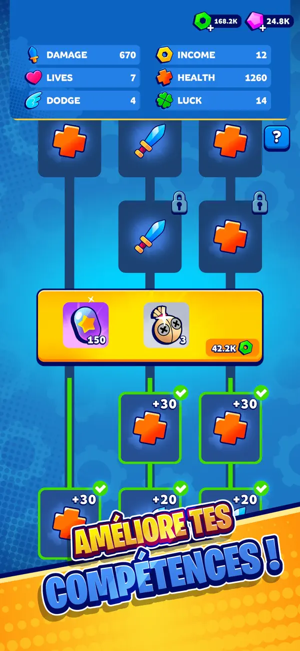 Gear Fight! iOS Mod IPA screenshot 1 - iOS game interface