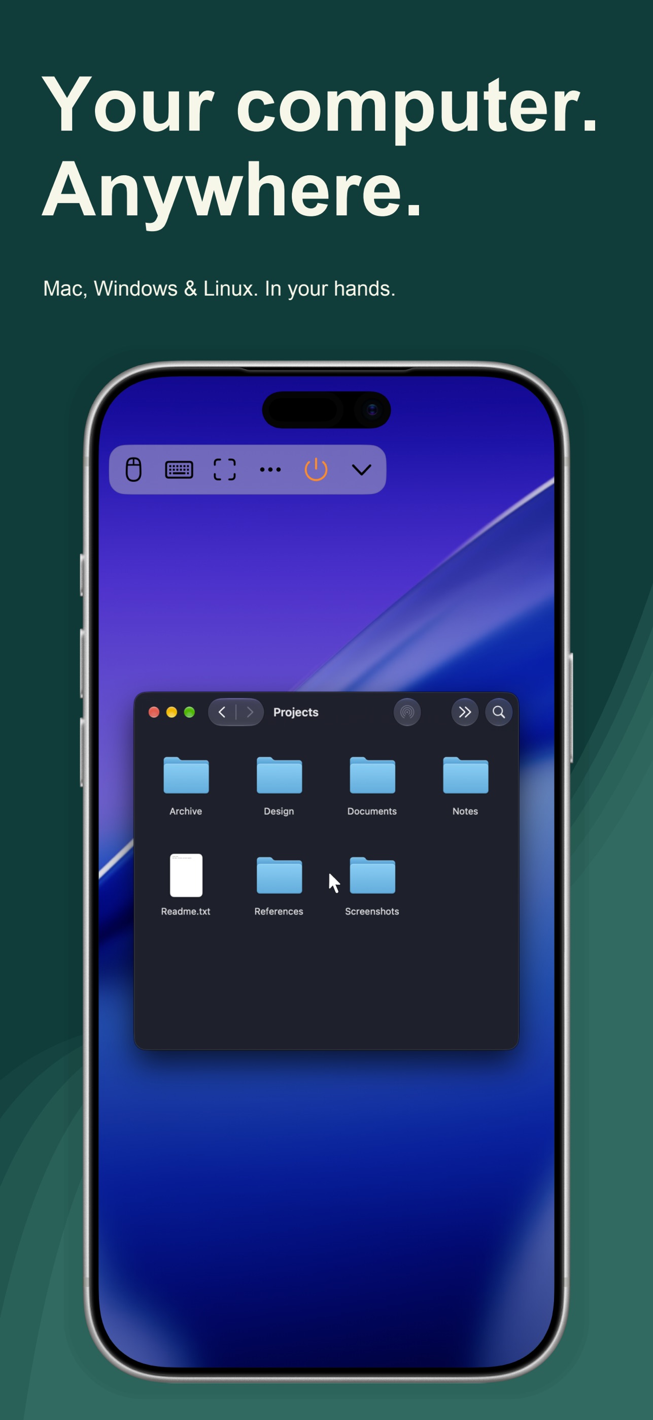 Screenshot 1 of Farroom: Remote Desktop