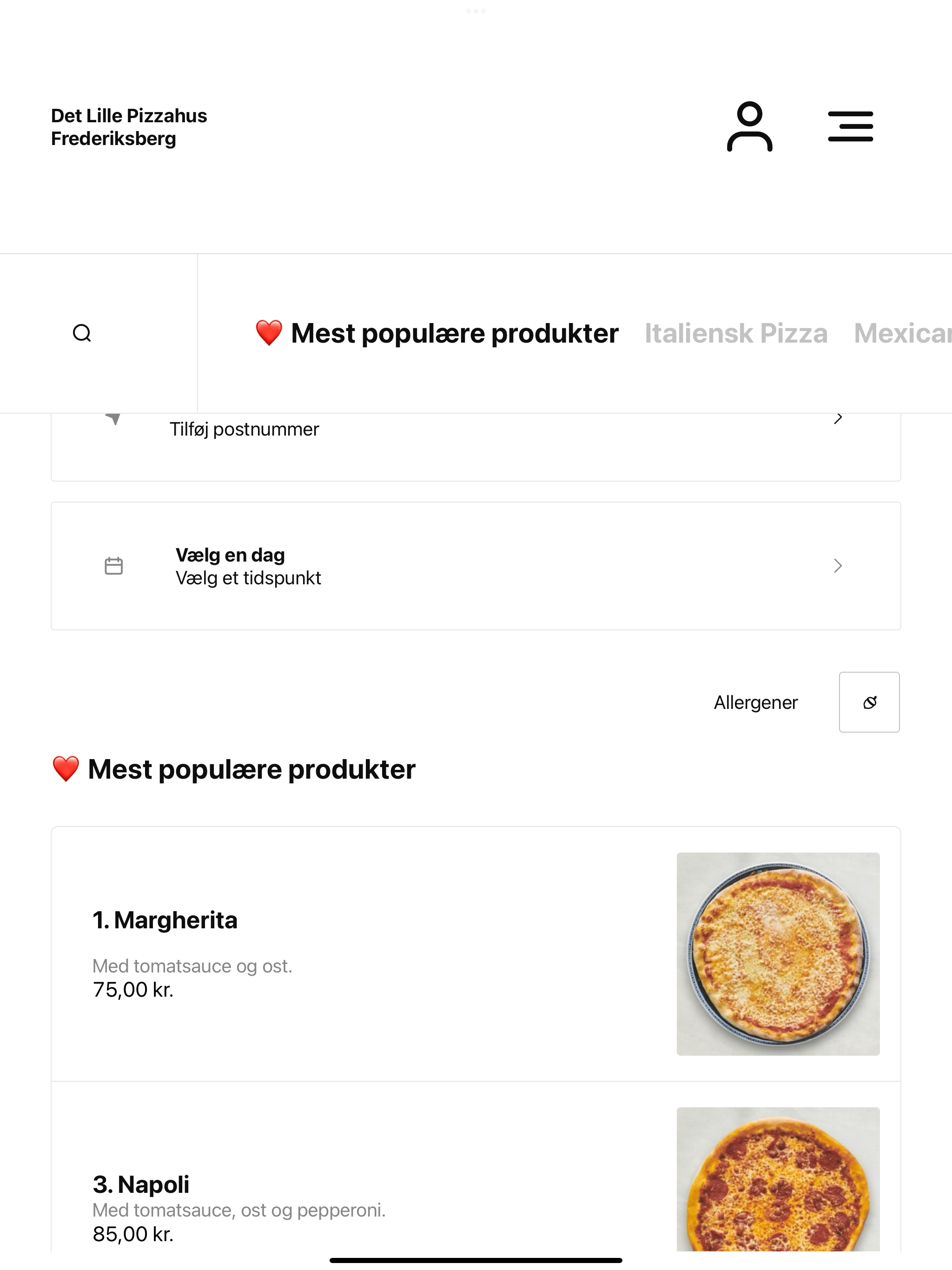 Det Lille Pizzahus
