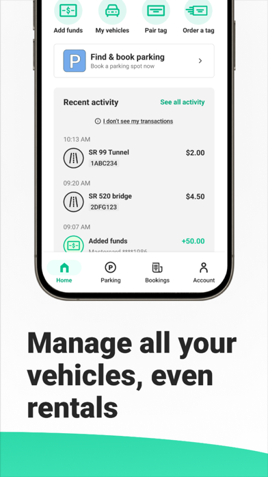 neoRide - Easy Toll Payments Screenshot