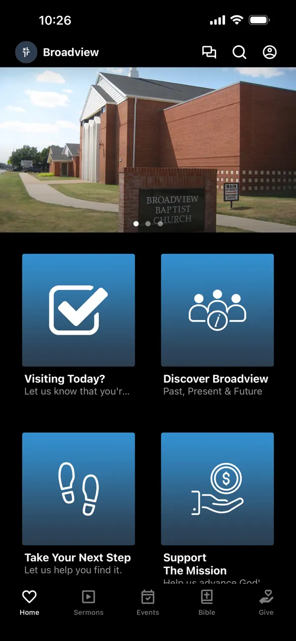 Screenshot #1 pour Broadview Baptist Church