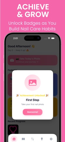 Nail Tracker: Growth & Polish Screenshot 5 of 6