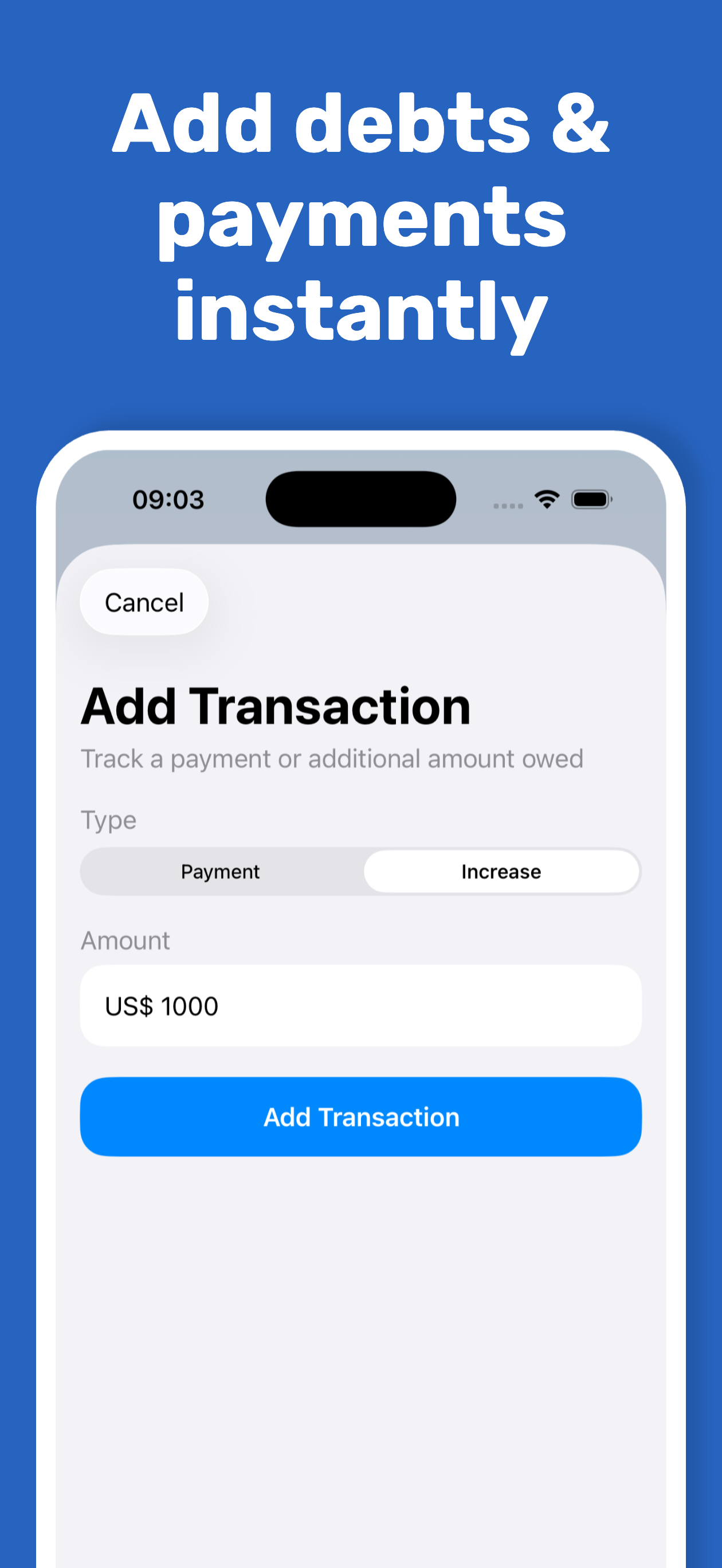 Who Owes Me - OweList screenshot 3