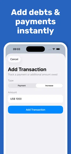 Who Owes Me - OweList screenshot 3