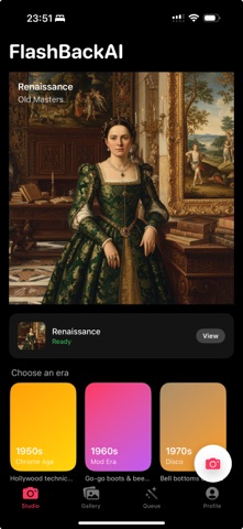 FlashBackAI - Time Travel Pics screenshot