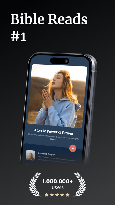 Study Holy Bible: daily prayer iPhone screenshot 1 - Reference app