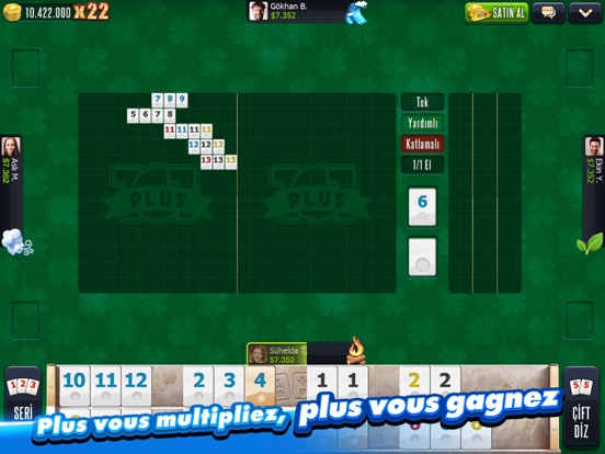 Screenshot #6 pour 101 YüzBir Okey Plus