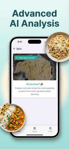 CalWise - AI Calorie Tracker Screenshot 2 of 3