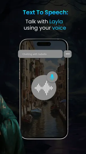 Screenshot von Layla auf dem iPhone 9