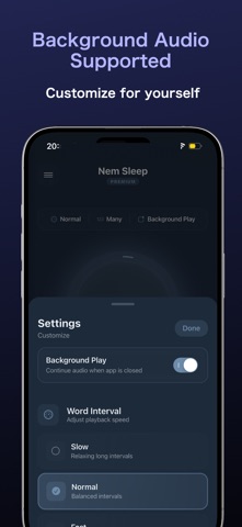 Cognitive Shuffling Nem Sleep Screenshot 2 of 3