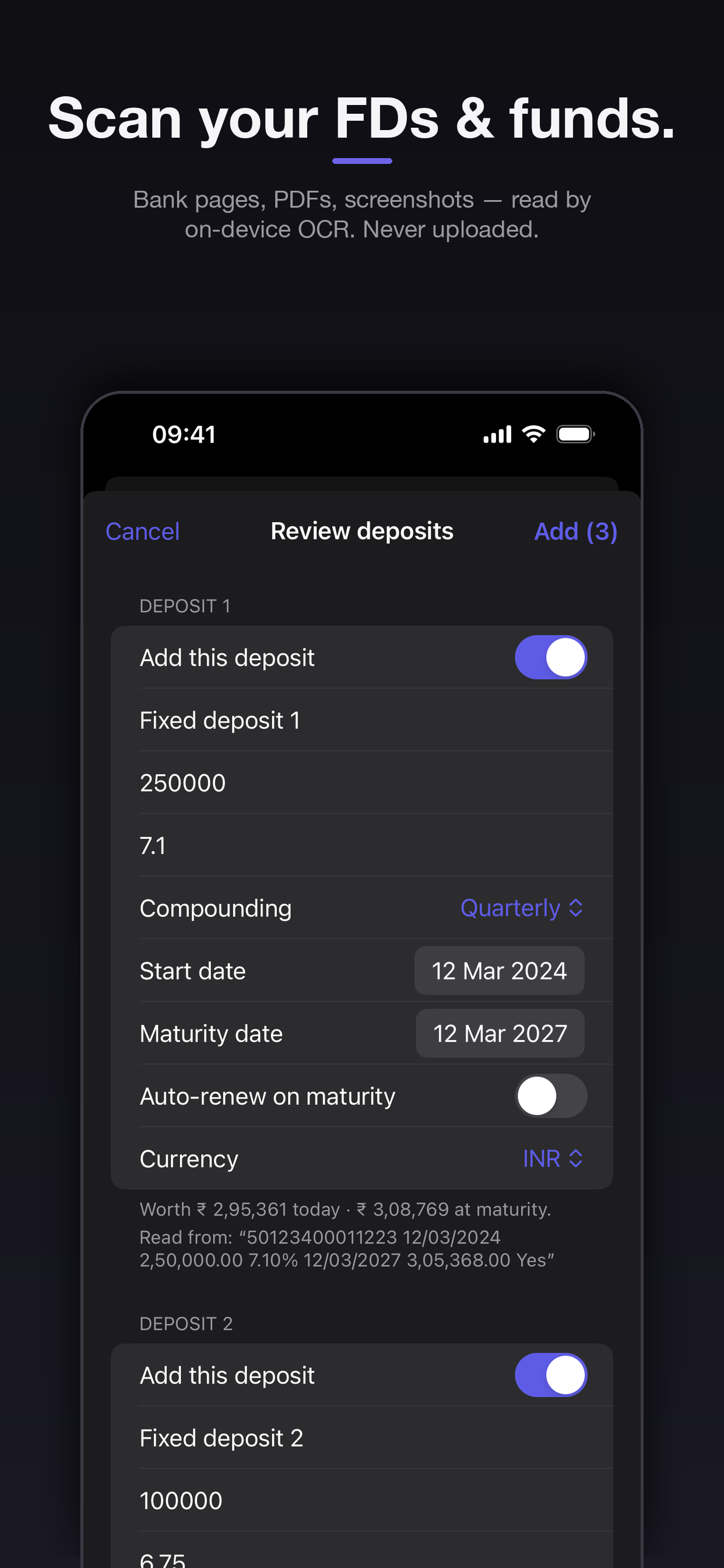 Worth: Private Net worth screenshot 2