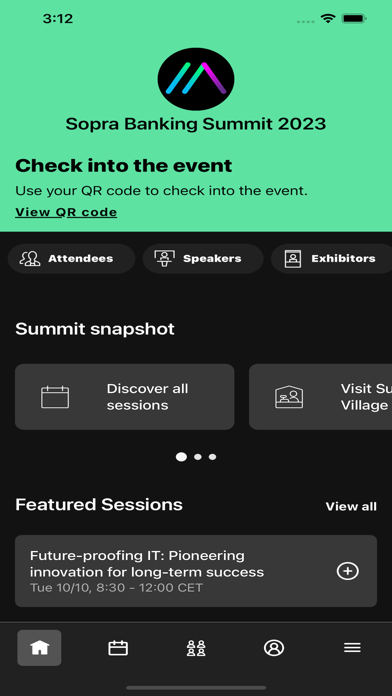 SBS Events Screenshot