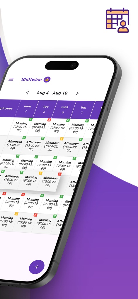 Duty Rosters & Shift Schedule - Business App | MWM