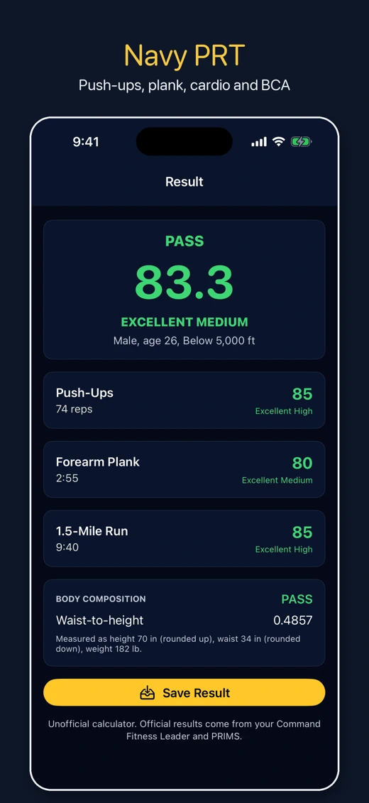 Fitness Test Pro Elite screenshot 3