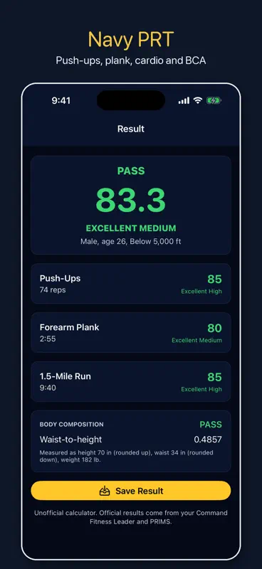 Fitness Test Pro Elite screenshot 3 of 9