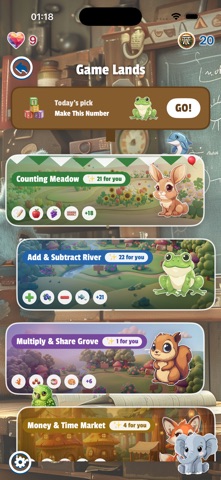 99 Math Animals: Numbers Kids Screenshot 4 of 10