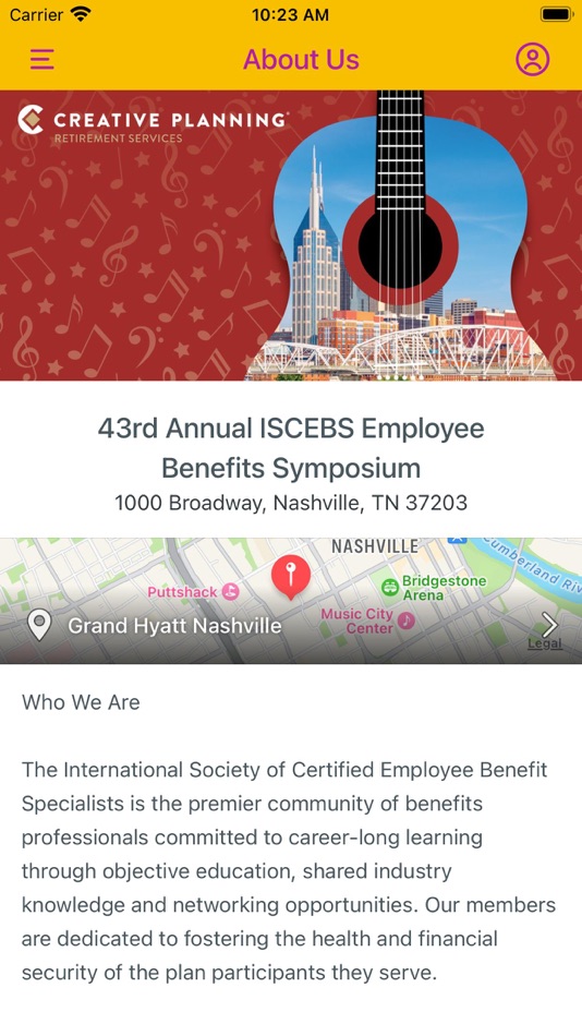 #1. ISCEBS Symposium (iOS) Podle: International Society of Certified Employee Benefit Specialists I