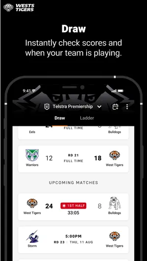 Wests Tigers screenshot 2