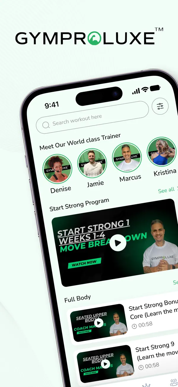Screenshot #1 pour Gymproluxe
